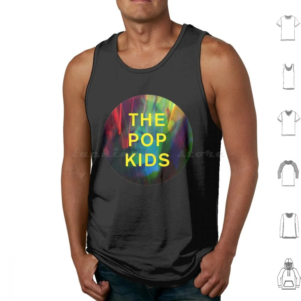 Pop Kids Tank Tops Print Cotton Pet Shop Boys Music 80S Pop Boys Eighties Shop Synthpop Pet Electronic 1980S Psb Synth