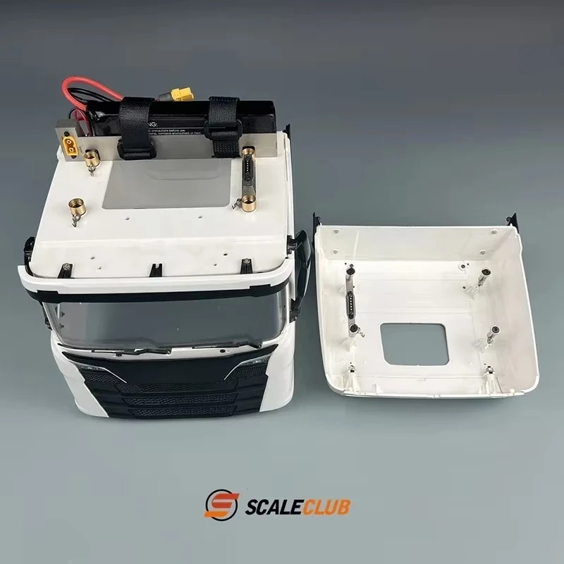 Scaleclub Magnetisches Anziehungsset für hohen Dachkörper für 1/14 Tamiya RC Truck SCANIA 770S 56368 56371 Volvoo FH750 ACTROS Auto