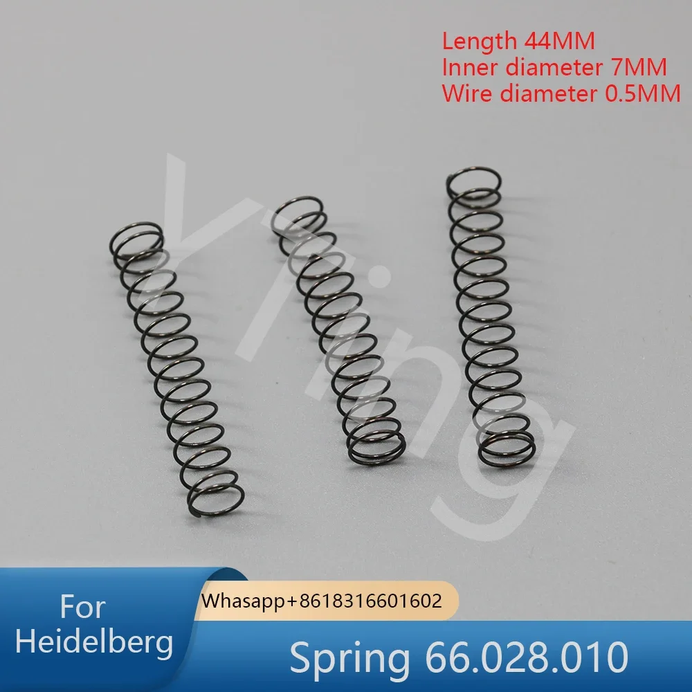 SM74 PM74 CD102 Druckfeder 66.028.010 Spring 44x7mm / 45X8MM Lifting Sucker Spring