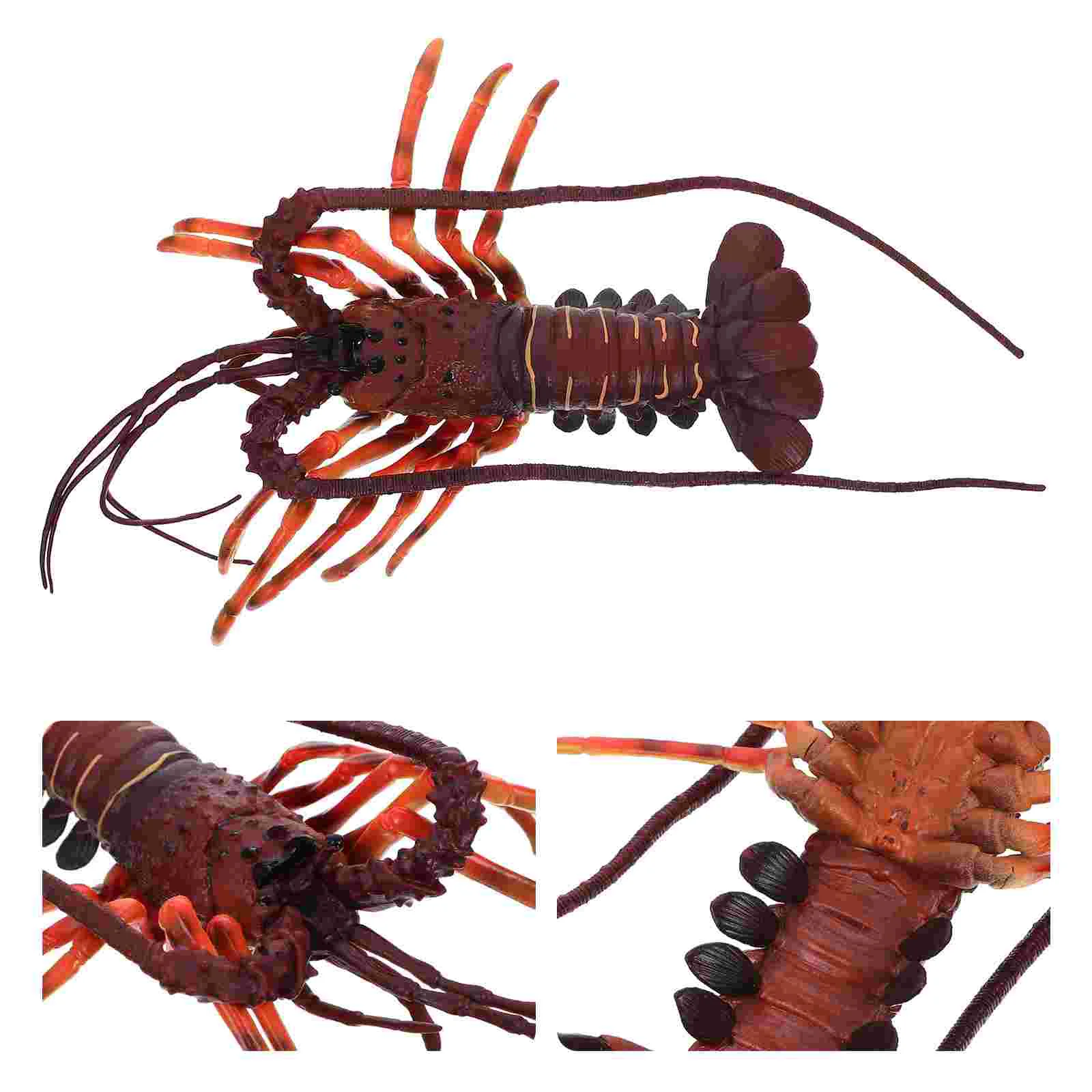 Lifelike Lobster Model Sea Figurines Simulated Ornaments Simulation Adornment Artificial