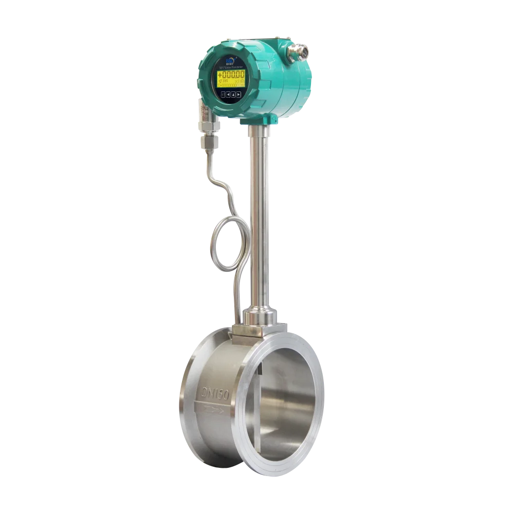 Medidor de flujo de vapor Vortex SS304