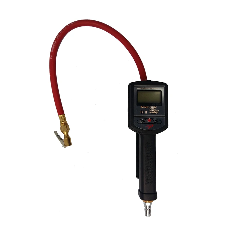 

Custom Tyre Inflation Gun Digital air Gauge Repair Tire Pressure Gauge