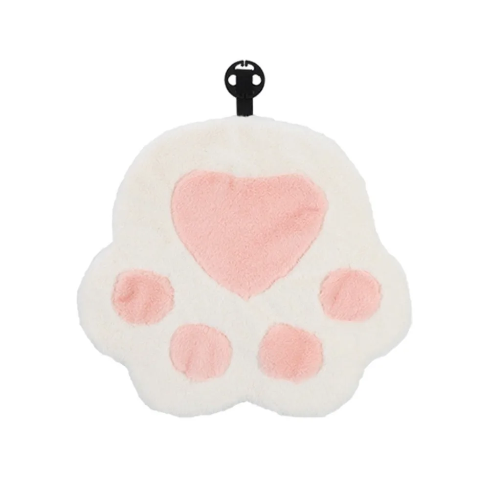 Premium Soft Cartoon Cat Claw Seat Cushion Comfortable Warm Plush Car Seat Cushion Cute Cat Paw Seat Backrest Pillow