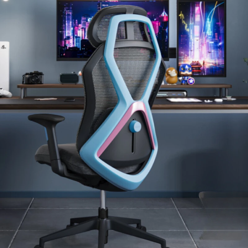 Computer, esports, gaming, dormitories, family waist seats, reclining, live streaming, comfortable, and long sitting swivel