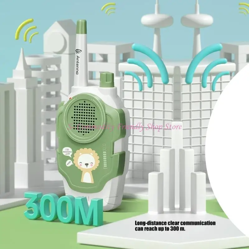 85AE Interactive Children Walkie Talkie Toy Set For Parent Child Wireless Communication Tool Electric Intercom for Team Play