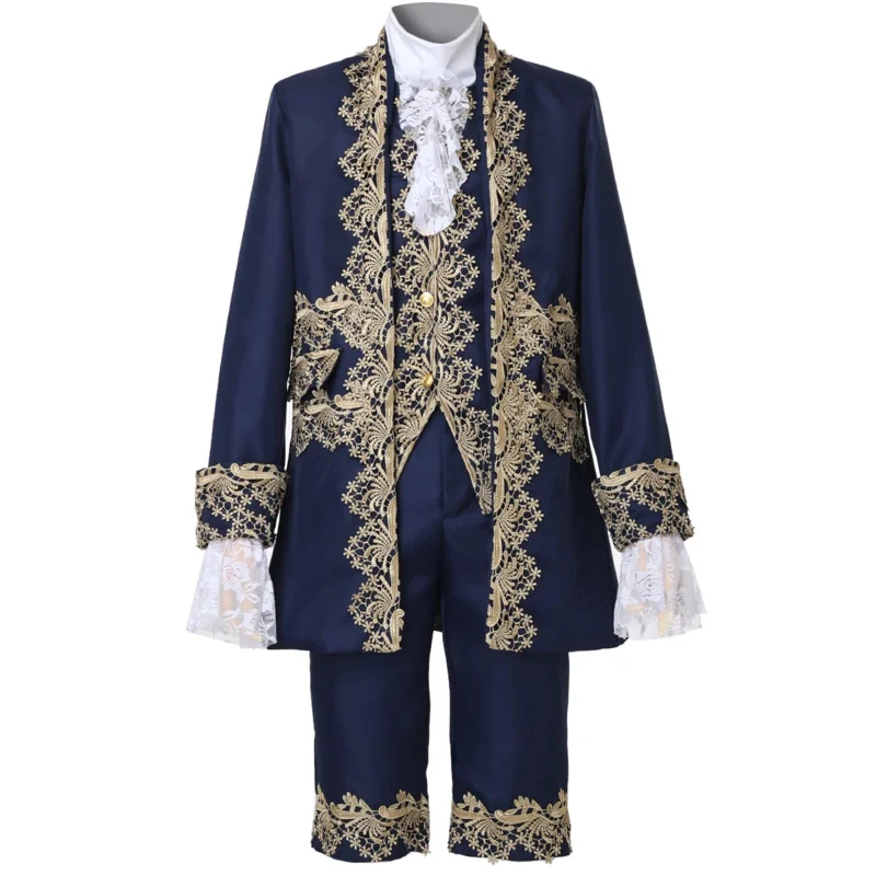 

Gothic prince cosplay theater costume set