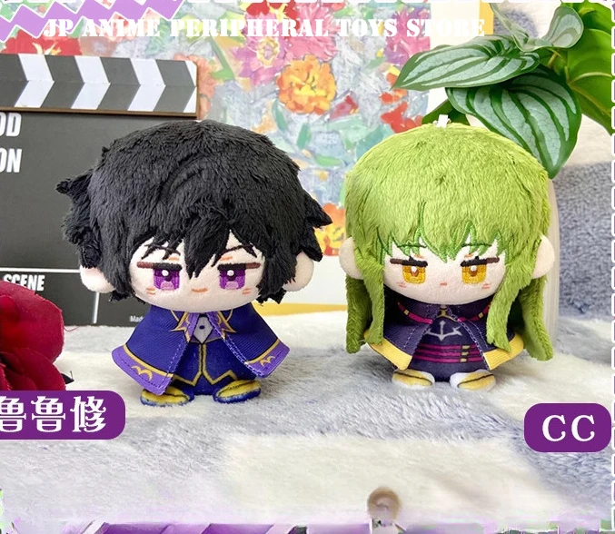 أنيمي Lelouch ألعاب من نسيج مخملي لطيف CC الشكل 12 سنتيمتر أفخم دمية قلادة حلية المشجعين عيد ميلاد هدية الكريسماس