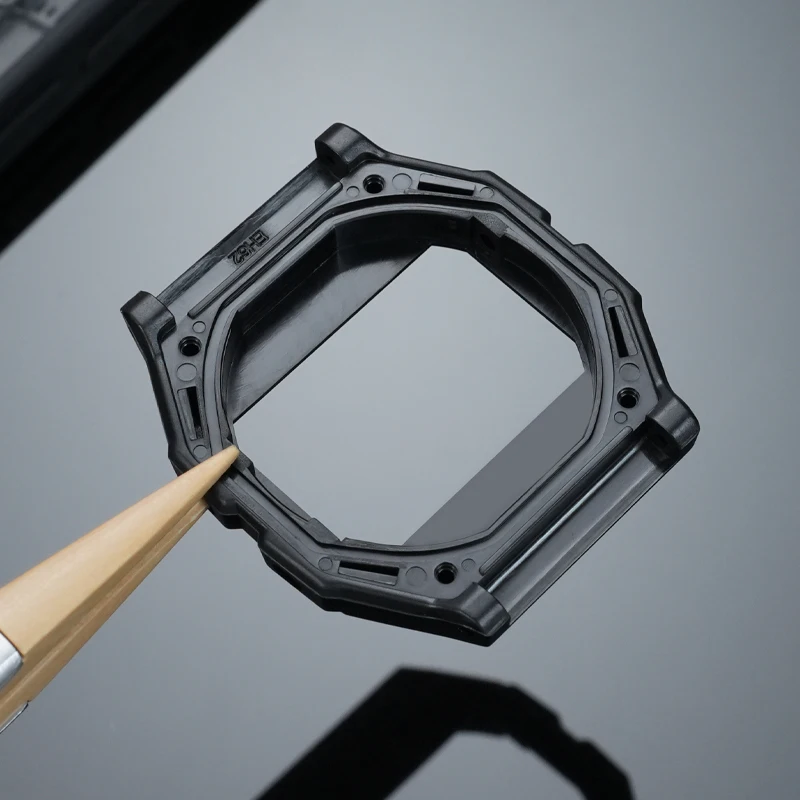 For Casio F-91W Watch Series Modified High Quality Plastic Watch Inner Shell Special Inner Shell Accessories Black Gold Rose