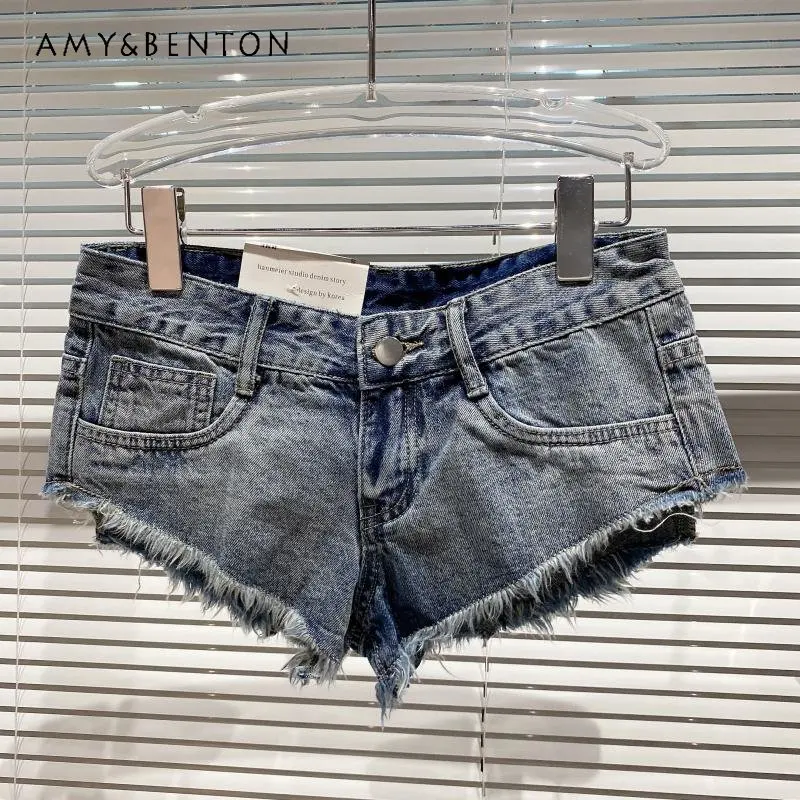 Autumn New Street Fashion short Trousers Brushed casual Denim Hot Pants Super Short Shorts for Women sexy short pant for ladies