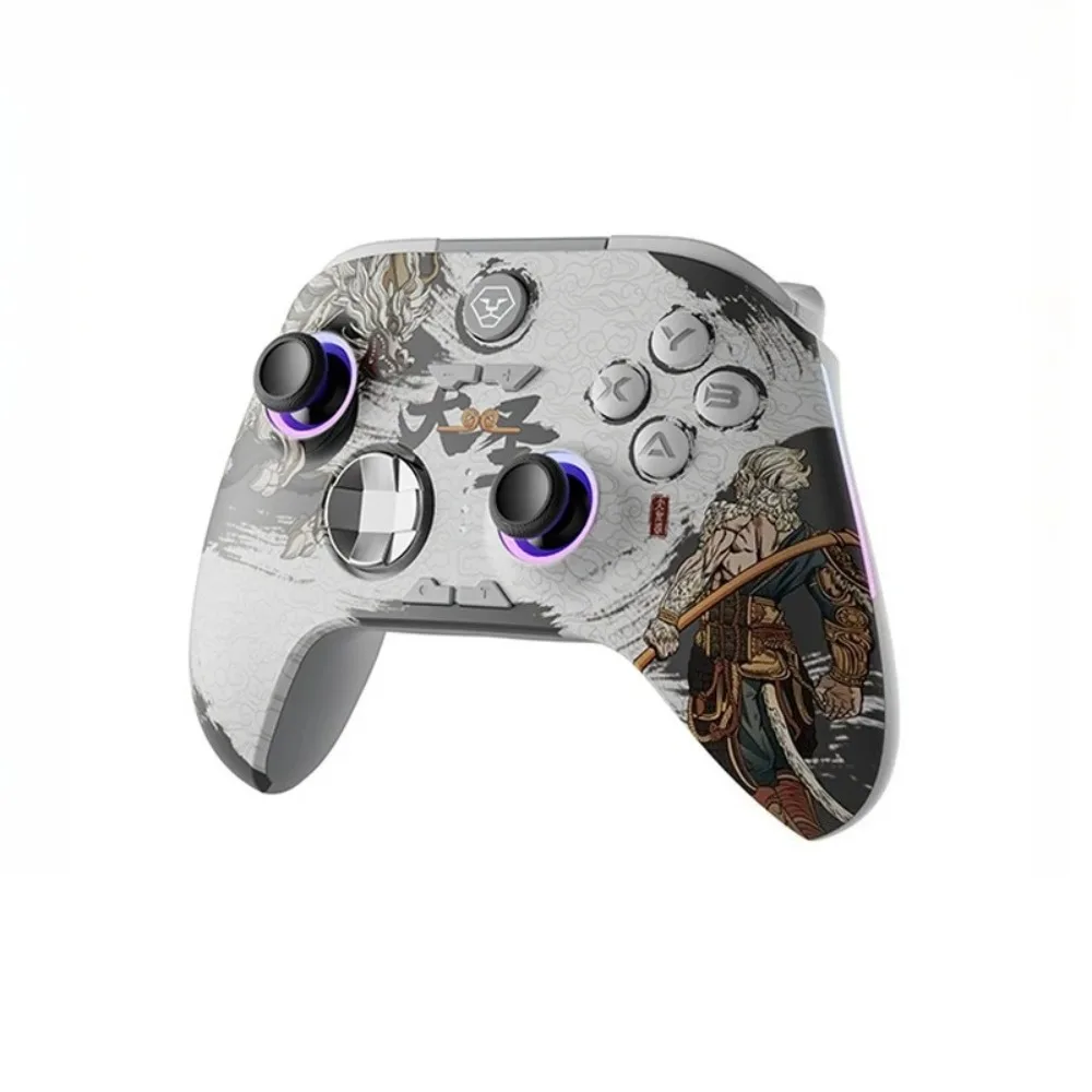 Aolion Wukong Gamepad Pc Controls For Xbox Pc Wireless Bluetooth Esports RGB Game Handle Hall Joystick Linear Trigger Gamer Gift