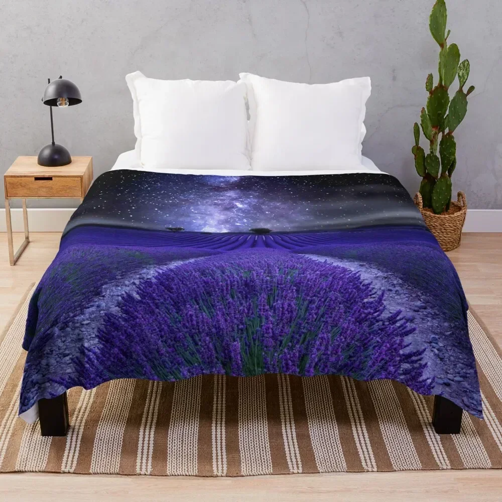 

Under the Stars Throw Blanket Ultra Soft Flannel Fleece Blanket for All Seasons