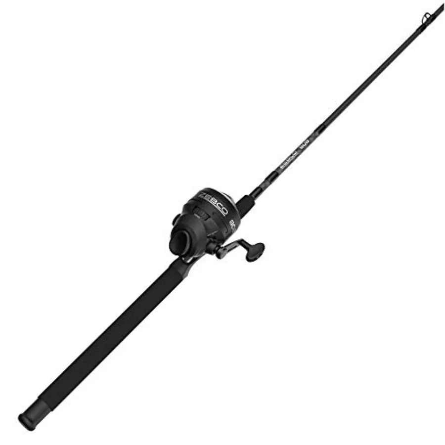 

808 Spincast Reel and Fishing Rod Combo 7-Foot Durable Z-Glass Rod with Extended EVA Rod Handle Quickset Anti-Reverse with Bite