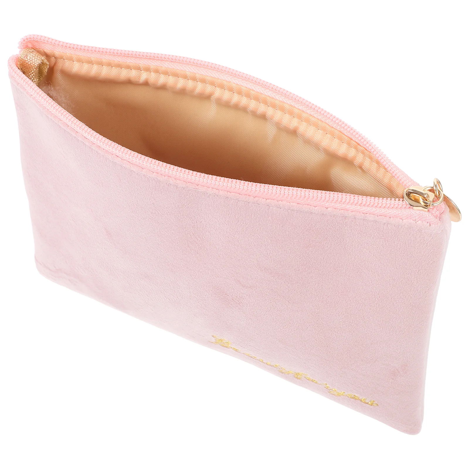 

Portable Sanitary Towel Storage Pouch Pink Zippered Diaper Bag Durable Lightweight Waterproof Organizer for Women Travel