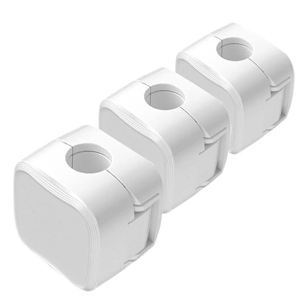 

3 Pcs Magnetic Cord Organizer Cable Manager Cell Phone Stand Wire Clips White