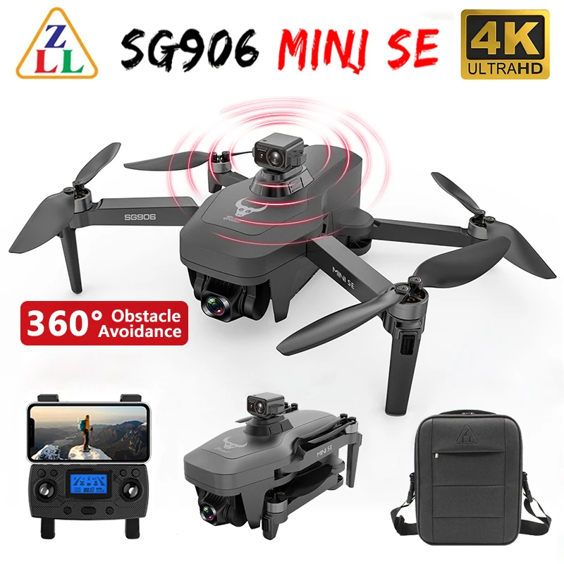 

SG906 Mini SE GPS Drone 4K Profesional Camera Dron 5G WiFi with 360° Obstacle Avoidance Brushless Motor RC Quadcopter VS KF102