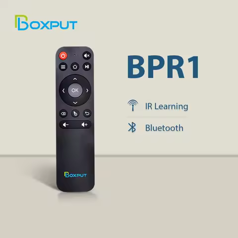 BPR1 BPR1S Plus 2.4G Wireless USB Receiver TV Box Remote Control BLE 5.0 Wireless Air Mouse for Android smart TV Box and PC/TV