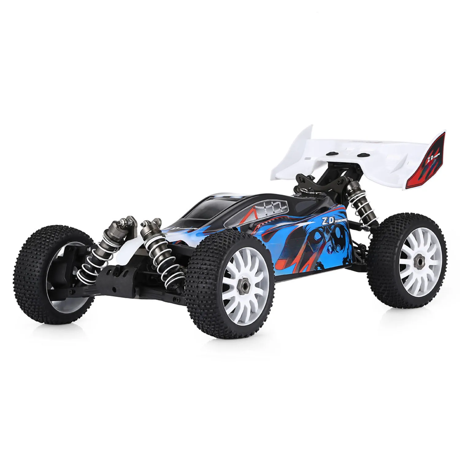 

19.1 Inches ZD Racing 1/8 2.4G RC Off Road Vehicle 70KM/H 9072 V2 4X4 Radio Control Buggy RTR Independent Suspension Tail Wing
