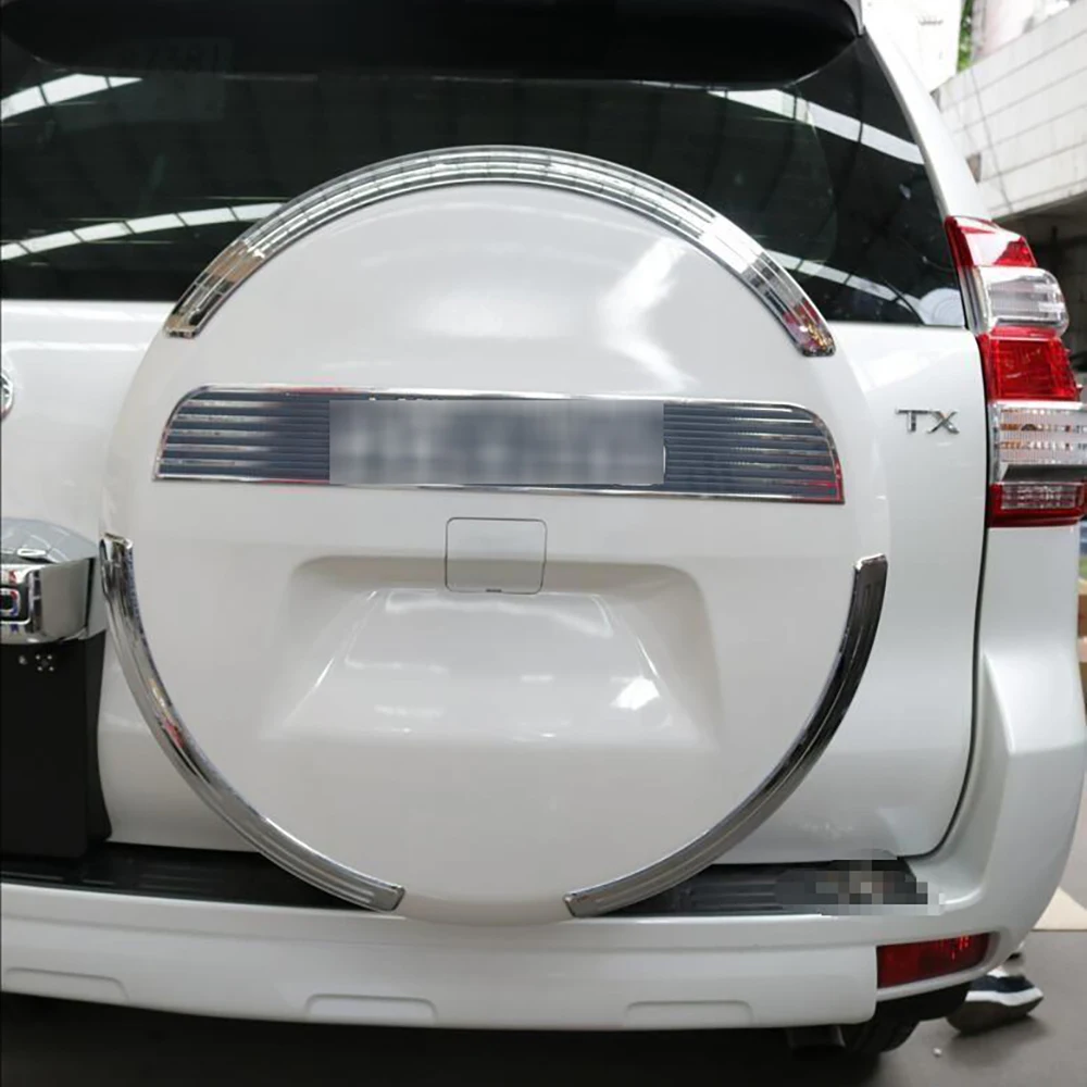 Tire Protective Cover Appendix For Toyota Prado (Middle East Version)2010-2019 With Trim Spare Tire Cover Shell Auto Parts