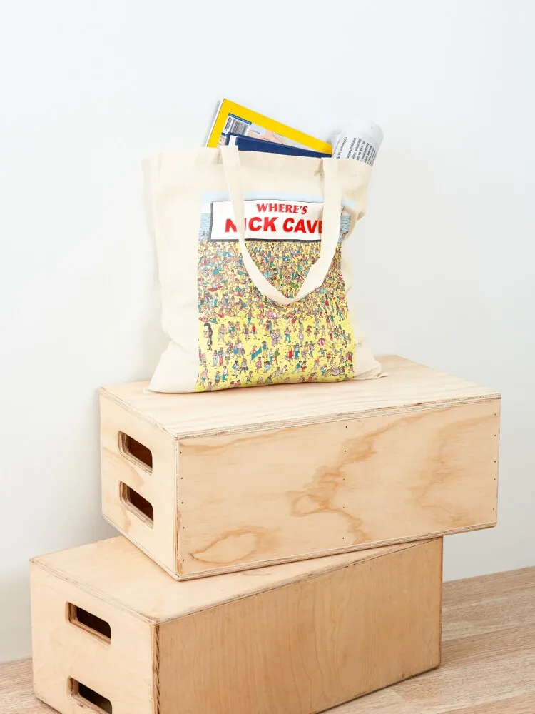 Where's Nick Cave? Tote Bag Women bags cute tote bag custom fabric bag tote custom