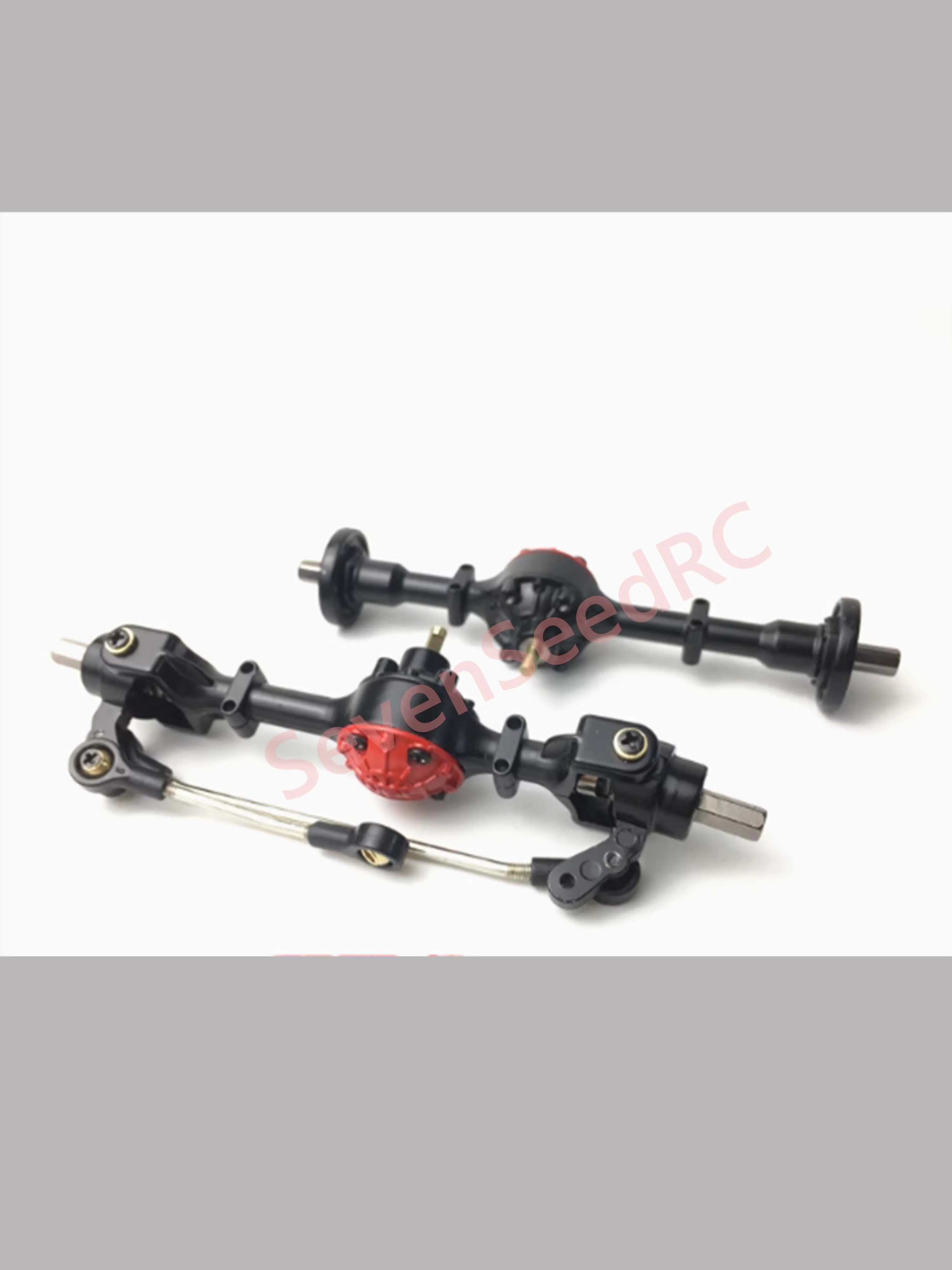 1WPL 1/16 Duty Metal Axle Kit - Ultimate Upgrade for Ural/GAZ Military Trucks, Jimny & Crawler Pickups (Overdrive Gear Version