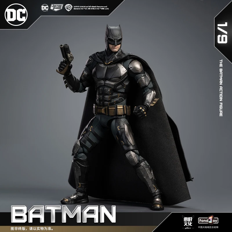 

Batman Action Figure 1/9 Scale Zack Version Justice League Collectible Movable Multi-Accessory Custom Toy Handmade Ornament