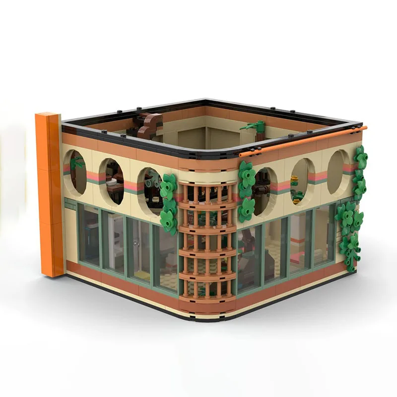 وحدات بناء المدينة Moc قوالب بناء وحدات هالة هالة برج-تكنولوجيا الحياة البرية كتل عيد الميلاد لتقوم بها بنفسك لعبة هدية البناء #2