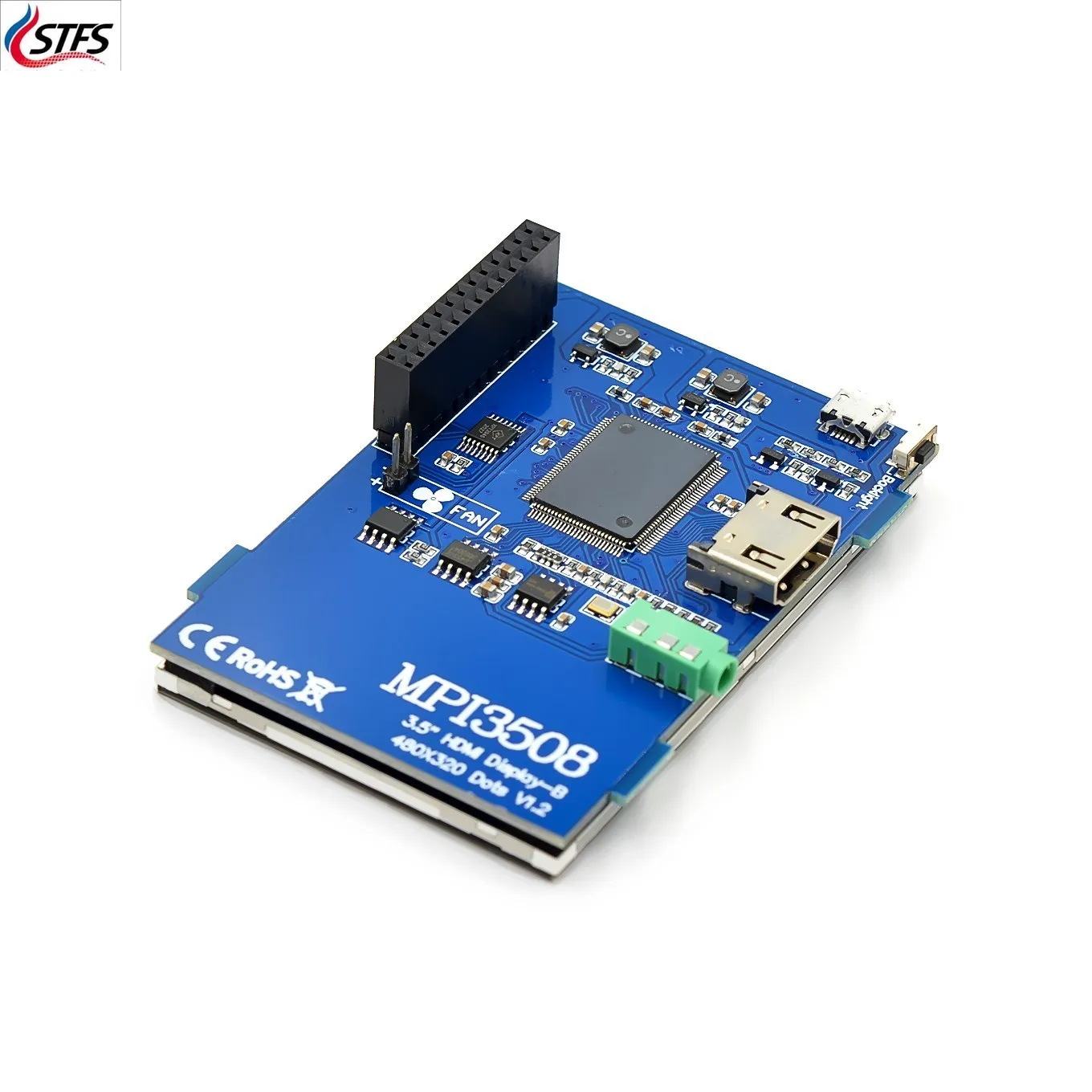 LCD 3.5 Inci HDMI USB Layar Sentuh Real HD 1920X1080 Tampilan LCD Py untuk Raspberri 3 Model B / Orange Pi (Play Game Video) MPI3508