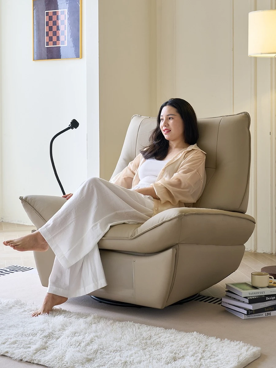 

Космическая капсула, диван-кровать премиум-класса, электрическое кресло-качалка для ленивого отдыха и сна, одноместное кресло с функцией гостиной