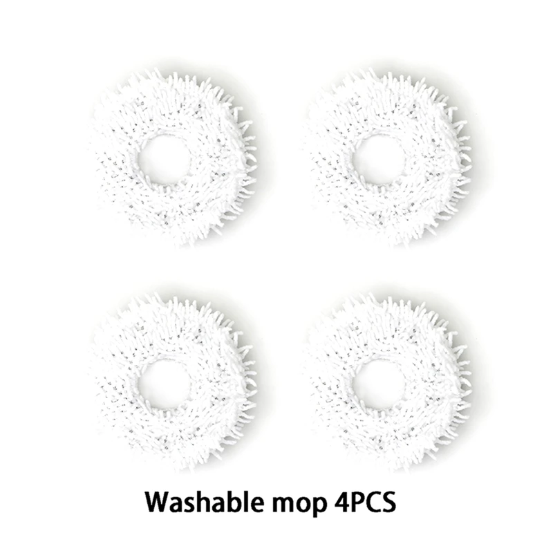 Yeeedi mopステーションの交換用サイドブラシ,自動クリーニングロボット,メインブラシ,ダストボックス,クリーニングパッド,1セット