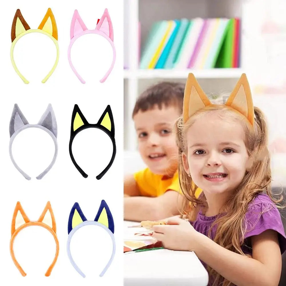 Plush Cat Ears Headbands para Mulheres, Anime Cosplay, Acessórios de Cabelo, Headbands para Clube, Bar, Festa noturna, Cartoon Hair Band, Bonito, Moda