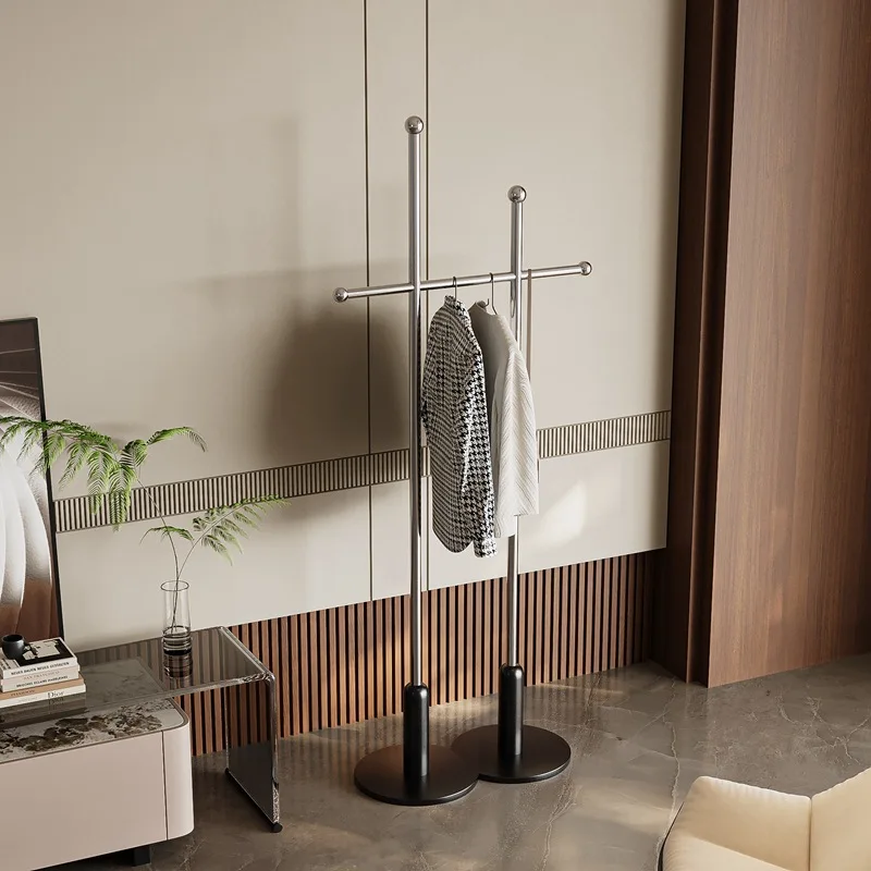 Hanger Bedroom Corner Hanger Minimalist Italian coat rack Multifunctional floor-to-ceiling vertical entrance Modern simplicity