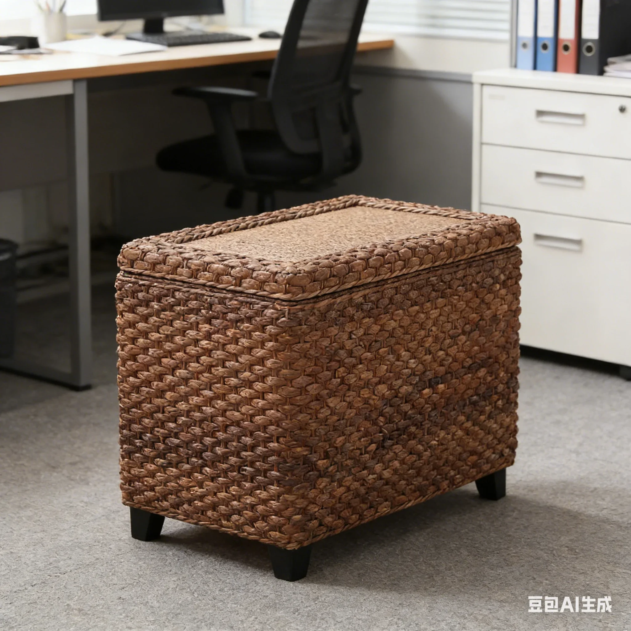 AOLIVIYA Entrance Shoe Rack With Seat Shoe Changing Bench Entryway Simple Cushioned Shoe Stool Utility Stand Creative B729403
