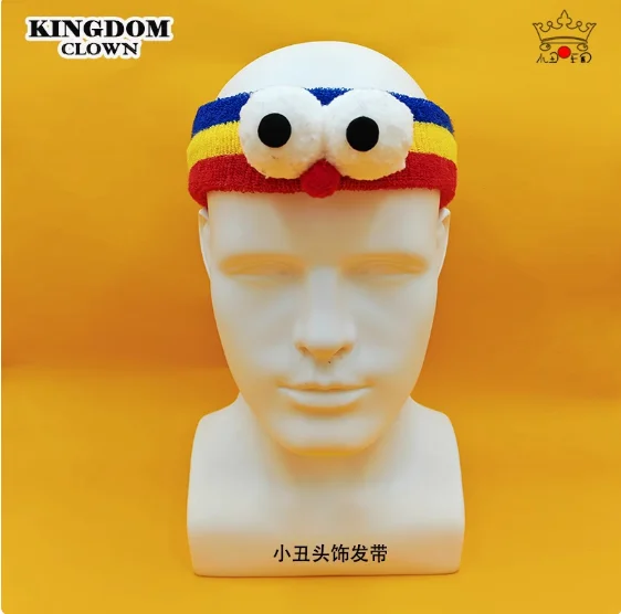 

Joker Rainbow Headband Stage Performance Funny Props