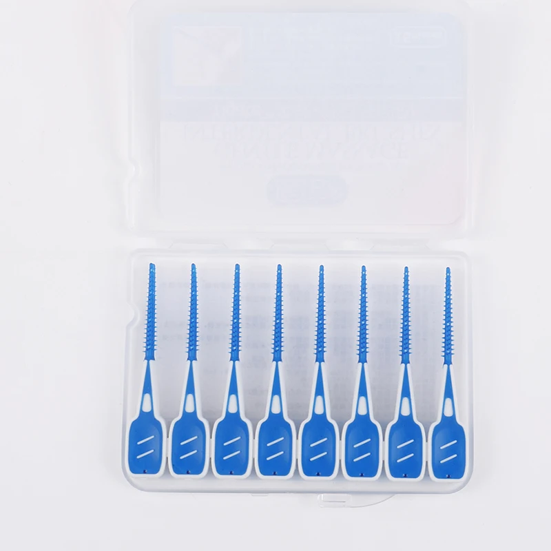 16pcs Interdental Brushes Cleaning Floss Teeth Dental Oral Care Tool