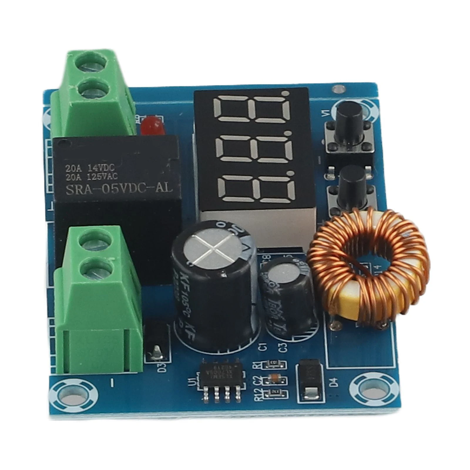 XH-M609 Low Voltage Disconnect Switch Cut Off 12V 24V 36V Digital LED Display Over-Discharge Protect For 12-36V Lithium Battery