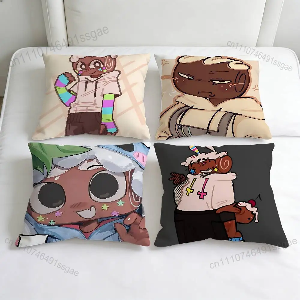 

D-Dandys World C-Cosmo Square Pillow Cover Decorative Throw Pillow Case for Sofa Couch Bed Home Car Living Room Decoration
