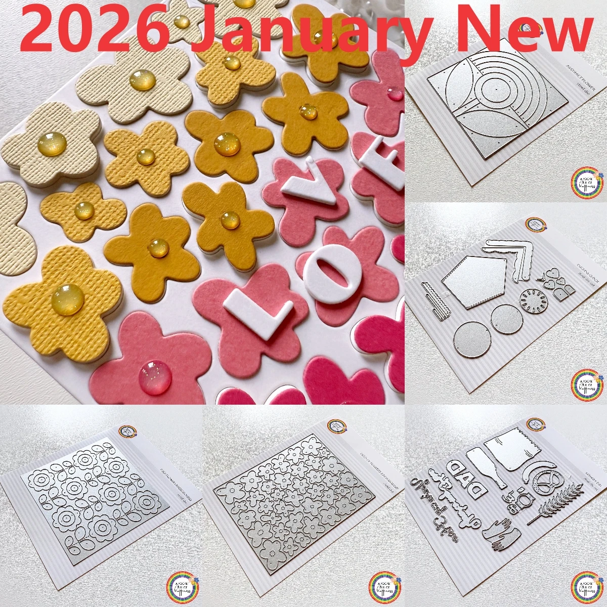 Follow Your Heart  2026 New Metal Cutting Dies For Craft Embossing Make Paper Greeting Card Making Template DIY Handmade
