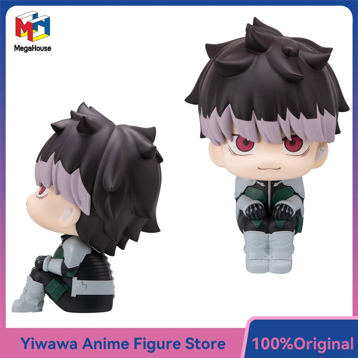 Megahouse Look Up Kaiju No. 8 Narumi Gen شخصيات كرتونية 11 سنتيمتر Kawaii الحلي غرامة تحصيل اللعب أحدث دمية