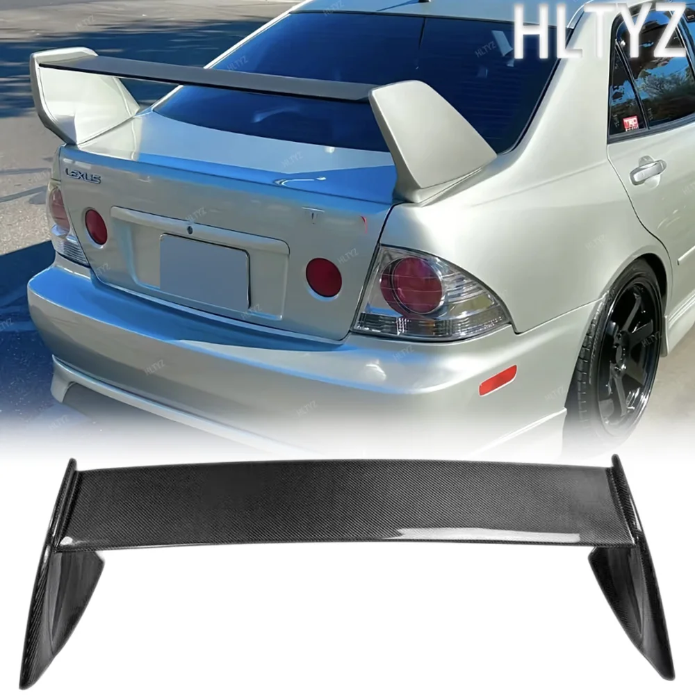 ABS Material ABS Material Car Modification Accessories For Lexus IS200 IS300 Altezza 1998-2005 GT Rear Wing Spoiler