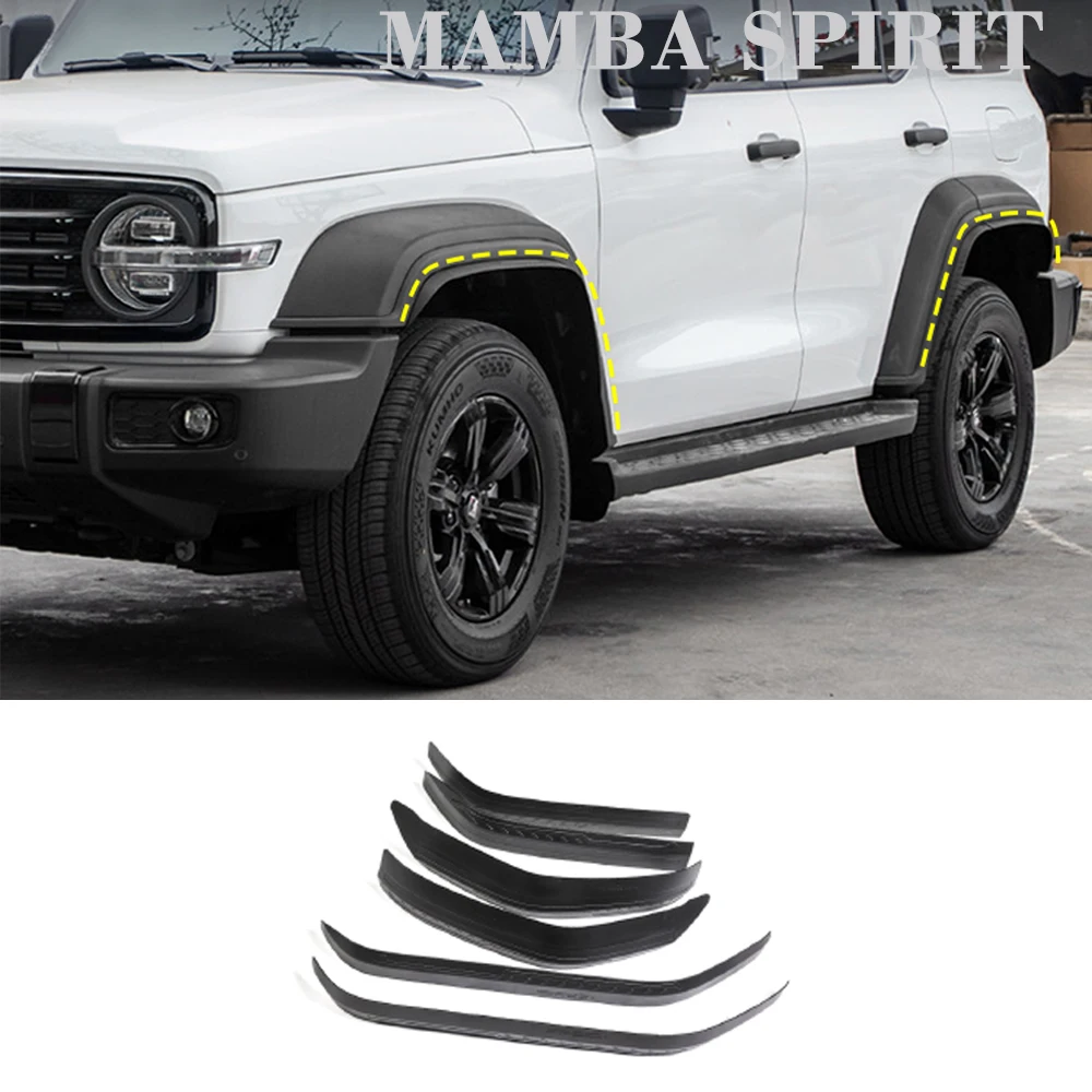 For GMW Tank 300 2021 22 23 24 25 Off Road Fender Flares Wheel Arch Cover Trim Wide Body Kit Exterior Upgrade Protection Parts