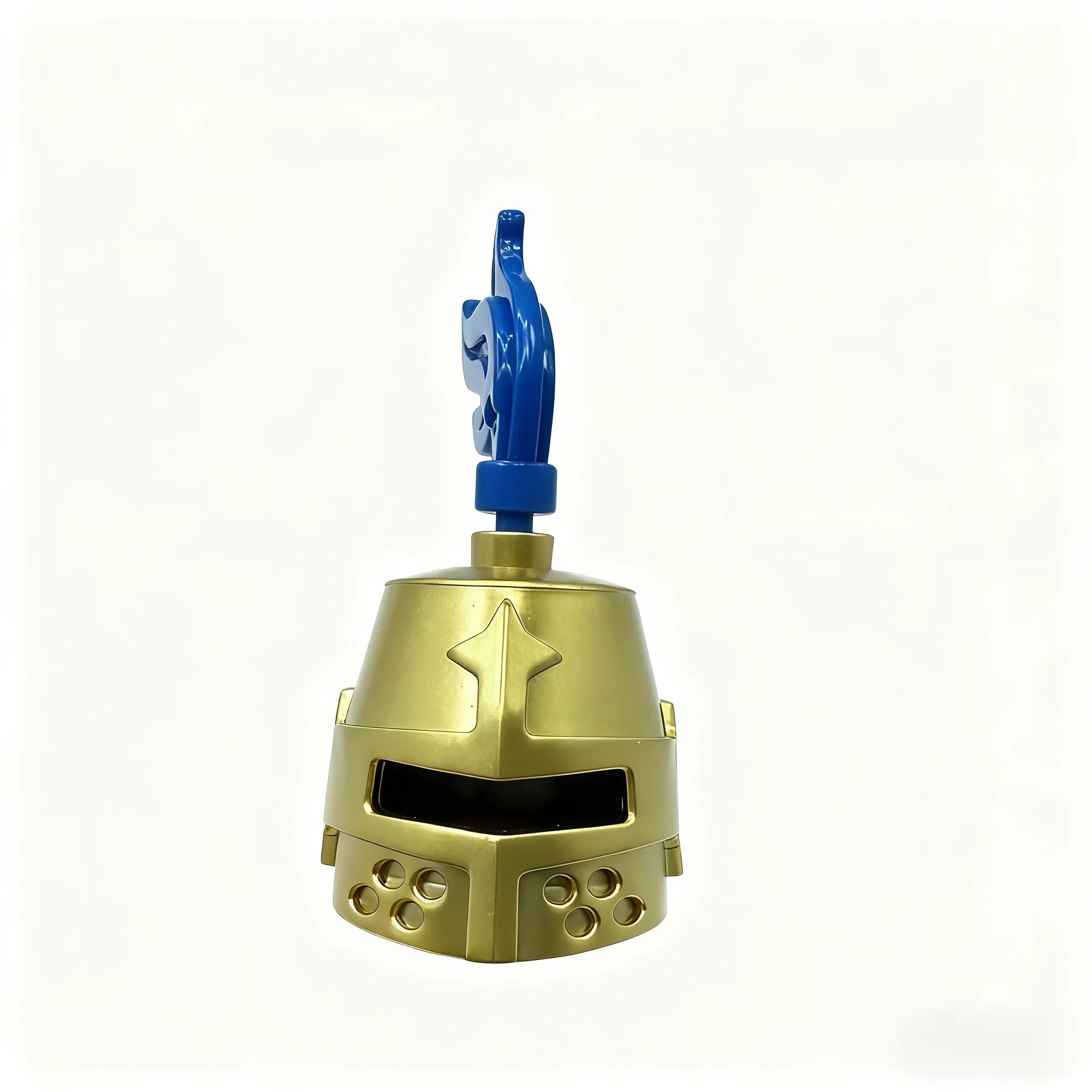 Medieval Knight Bricks Accessories, Golden Helmet Armor Shield Spear Parts