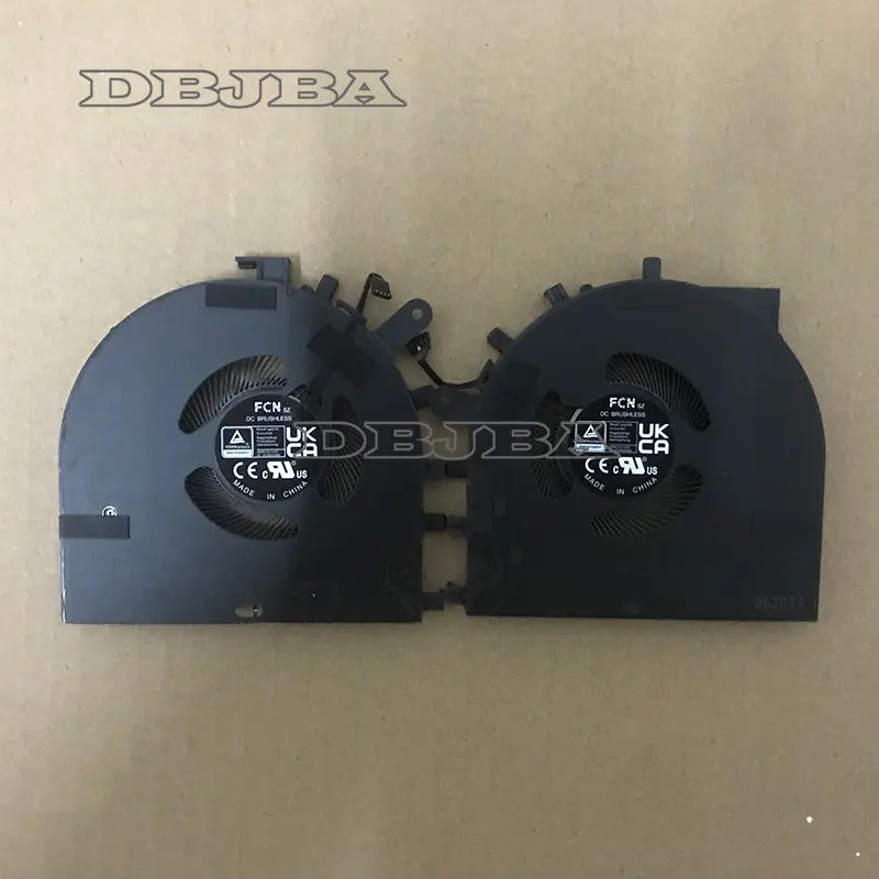 CPU GPU Cooling Fan for Lenovo Slim Yoga Pro 9 16IRP8 DFS2400129W0T FQGG DFSCM22716392Y FQGH 12V 0.8A Fan
