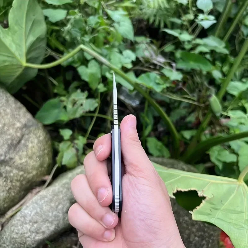 Mini couteau à lame fixe G10 manche 5Cr15MoV lame Camping chasse tactique survie en plein air outil Portable avec gaine en plastique ABS