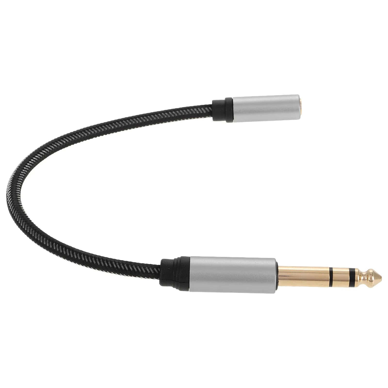 헤드폰 연장 케이블 6.35Mm ~ 3.5Mm 오디오 남성-여성 어댑터(휴대폰, 태블릿, 컴퓨터, 스튜디오 음악 제작용)