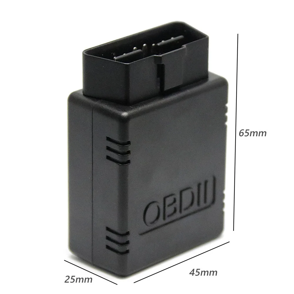 OBD2 HH OBD ELM327 V2.1 outil de Diagnostic automatique de voiture, Scanner de moteur, compatible avec Bluetooth, CAN BUS, adaptateur d\'interface