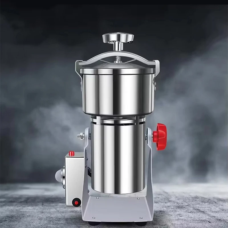 

PBOBP 220V Electric Grinder Household Automatic Pulverizer Small Mini Italian Hand Coffee Bean Grinder Grinder Machine Spice