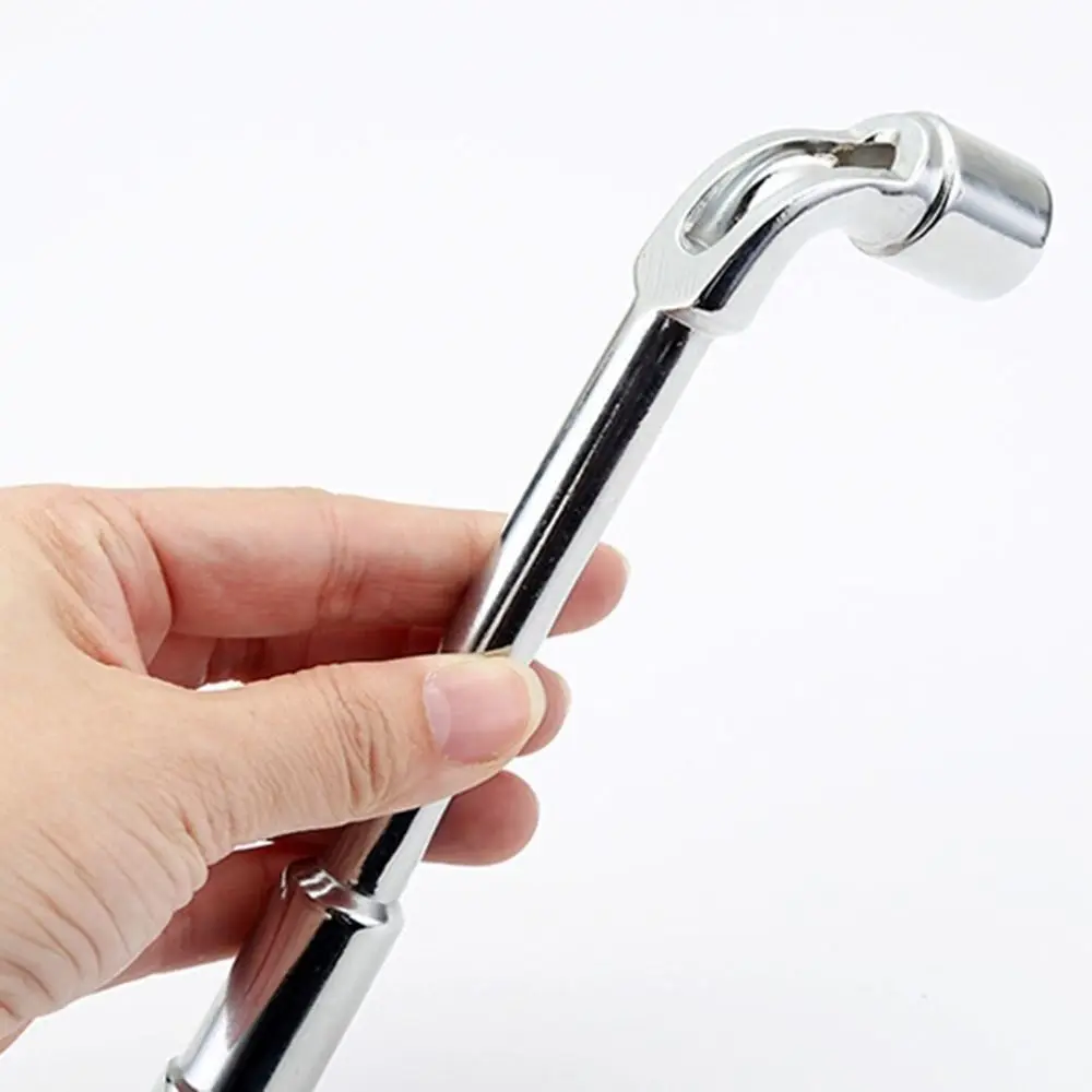 L-förmiger Steckschlüssel aus Chrom-Vanadium-Stahl, 6–19 mm, L-förmiges Design, Sechskant-Adapter, Schraubenschlüssel, Sechskant-Steckschlüsselkopf, hohe Härte, Handwerkzeug – Detail 8