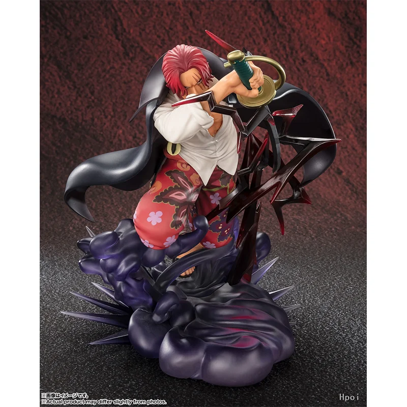 Bandai Figuarts Zero Extra Battle Shanks Divine Departure One Piece 20Cm Anime Original Action Figure Model Toy Gift Collection