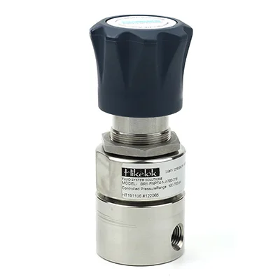 

In stock TESCOM Type Stainless Steel Spring Loaded Single Stage Back Pressure Regulator Valves for Sampling System