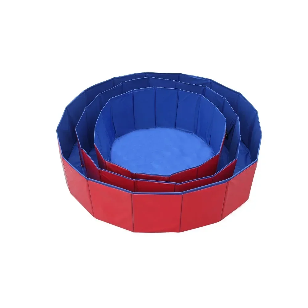 Pvc Pet Bath Tub Large Small Dog Mobile Folding Pool Pool Cat Sandbox Cleaning Supplies Foldable Bath Tub